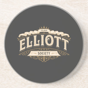 Clan Elliott Society, Border Reivers, Elliott Zandsteen Onderzetter