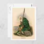 Clan Farquharson Briefkaart (Voorkant / Achterkant)