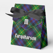 Clan Farquharson Crest over Tartan Bedankdoosjes (Voorkant Zijde)