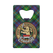 Clan Farquharson Crest sur Tartan (Devant)