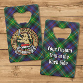 Clan Farquharson Crest sur Tartan