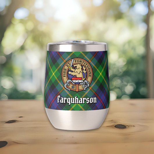 Clan Farquharson Crest sur Tartan