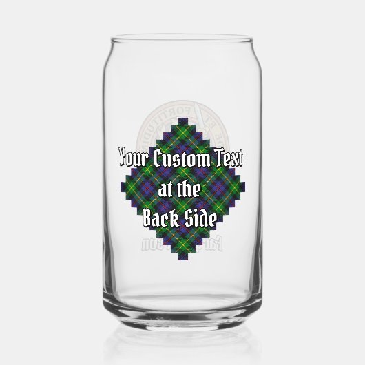 Clan Farquharson Crest sur Tartan (Verso)