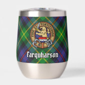 Clan Farquharson Crest sur Tartan (Avant)