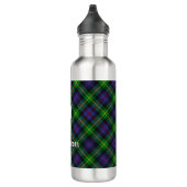 Clan Farquharson Tartan Acier Bouteille d'eau (Droite)