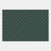 Clan Farquharson Tartan Envelopper les feuilles de (Devant 2)