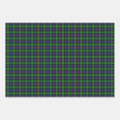 Clan Farquharson Tartan Envelopper les feuilles de (Devant)