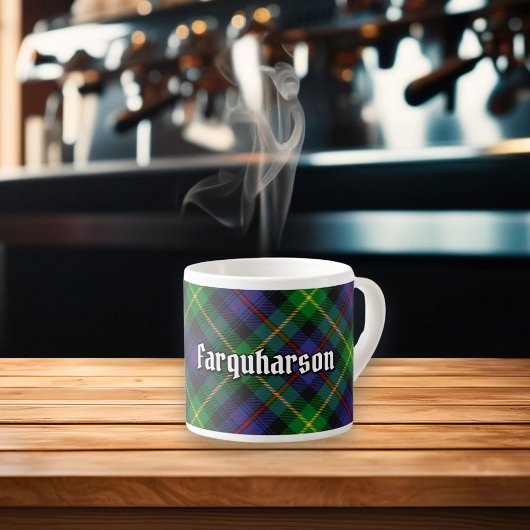 Clan Farquharson Tartan Espresso Cup Espresso Kop