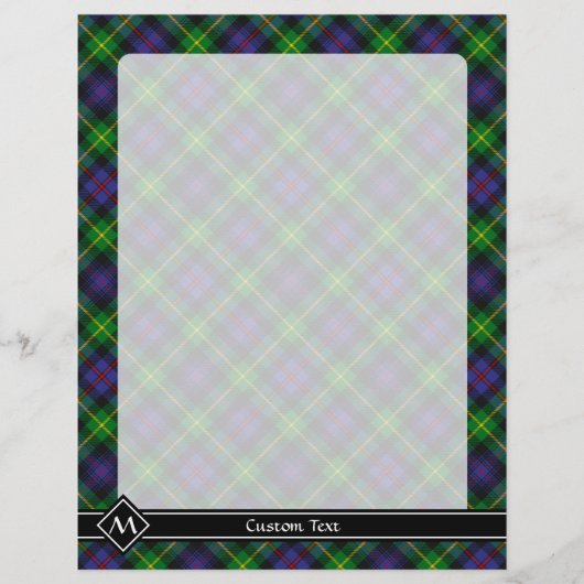 Clan Farquharson Tartan Flyer (Voorkant)