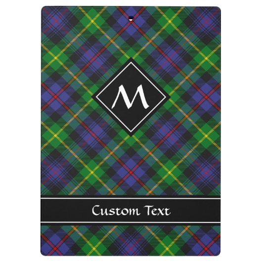 Clan Farquharson Tartan Klembord (Achterkant)