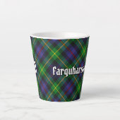 Clan Farquharson Tartan Latte Mok (Voorkant)