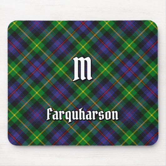 Clan Farquharson Tartan Muismat (Voorkant)