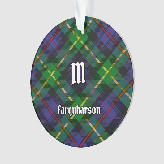Clan Farquharson Tartan Orament (devant)