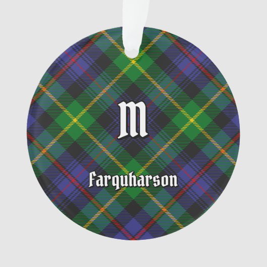 Clan Farquharson Tartan Orament (devant)