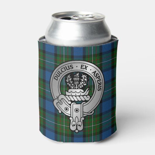 Clan Ferguson Crest & Atholl Tartan Koelbox Blikjeskoeler (Blikje Voorkant)