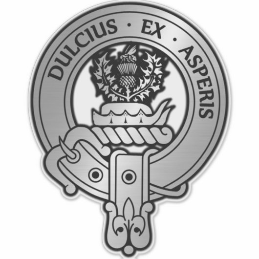 Clan Ferguson Crest Sticker (Voorkant)