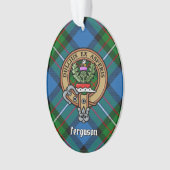 Clan Ferguson Crest sur l'ornement du Tartan (devant)