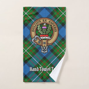 Clan Ferguson Crest sur Tartan