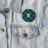 Clan Ferguson Tartan Button (In situ)