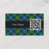 Clan Ferguson Tartan Carte de visite (Dos)
