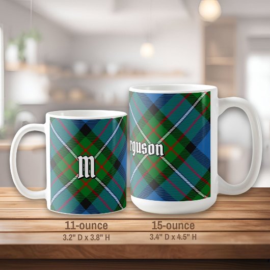Clan Ferguson Tartan Coffee Mok