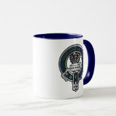 Clan Ferguson Tartan Crest Mok (Voorkant rechts)