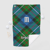Clan Ferguson Tartan Golf Towel Golfhanddoek (Insitu)