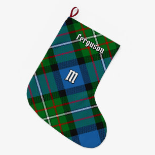 Clan Ferguson Tartan Kerstmis stoppen Grote Kerstsok