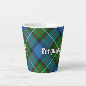 Clan Ferguson Tartan Latte Mok (Voorkant)