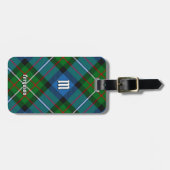 Clan Ferguson Tartan Luggage Tag Bagagelabel (Voorkant horizontaal)