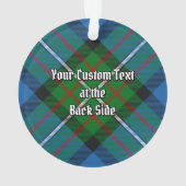 Clan Ferguson Tartan Ornament (dos)