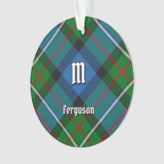 Clan Ferguson Tartan Ornament (devant)