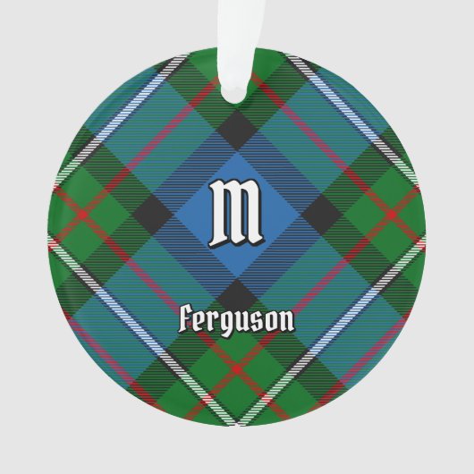 Clan Ferguson Tartan Ornament (devant)