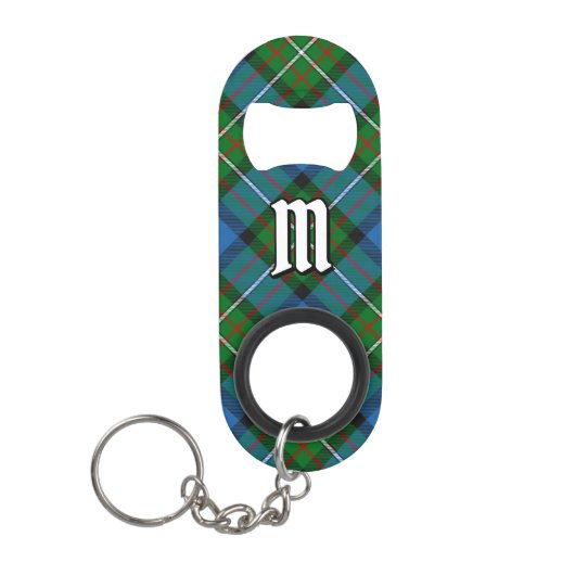 Clan Ferguson Tartan Sleutelhanger Mini Flessenopener (Voorkant)