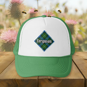 Clan Ferguson Tartan Trucker Hat Pet