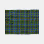 Clan Fergusson Tartan Fleece Deken (Voorkant (Horizontaal))