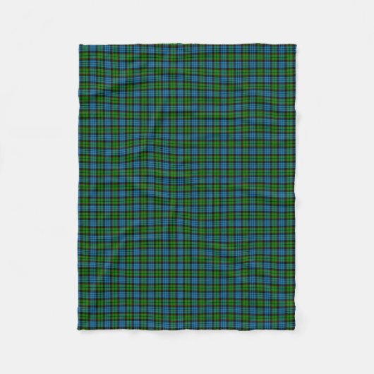 Clan Fletcher Tartan Fleece Deken (Voorkant)