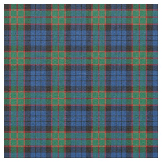 Clan Fletcher Tartan Stof (Close Up)