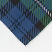 Clan Forbes Ancient Tartan Pset Fleece Deken (Hoek)