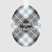 Clan Forbes Crest sur la robe Tartan (dos)