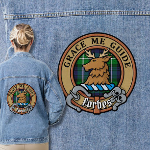Clan Forbes Crest sur Tartan