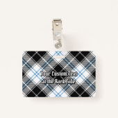 Clan Forbes Dress Tartan Badge (Achterkant met clip)