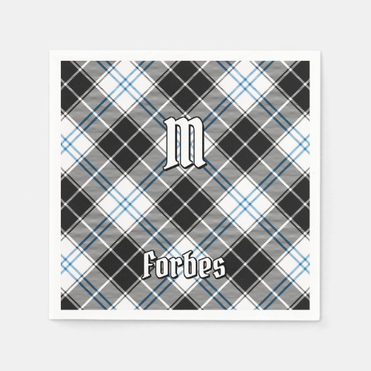 Clan Forbes Dress Tartan Servet (Voorkant)