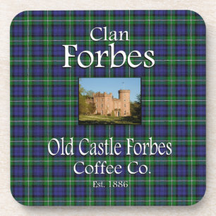 Clan Forbes Old Castle Forbes Coffee Co. Drankjes Onderzetter