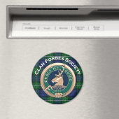 Clan Forbes Society 3" Magnet Magneet (Insitu (Vaatwasser))
