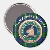 Clan Forbes Society Magnet 3" (Recto/Verso)