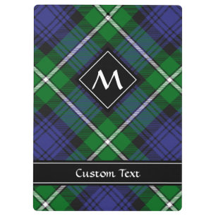 Clan Forbes Tartan Klembord