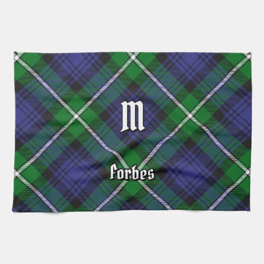 Clan Forbes Tartan Theedoek (Horizontaal)