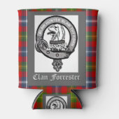 Clan Forrester Crest Blikjeskoeler (Voorkant)