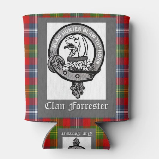 Clan Forrester Crest Blikjeskoeler (Achterkant)